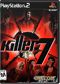 Killer 7 PAL Playstation 2 PAL box art